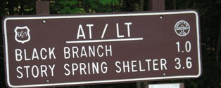 Story Spring Shelter signboard
